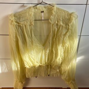 Free People Sheer Top